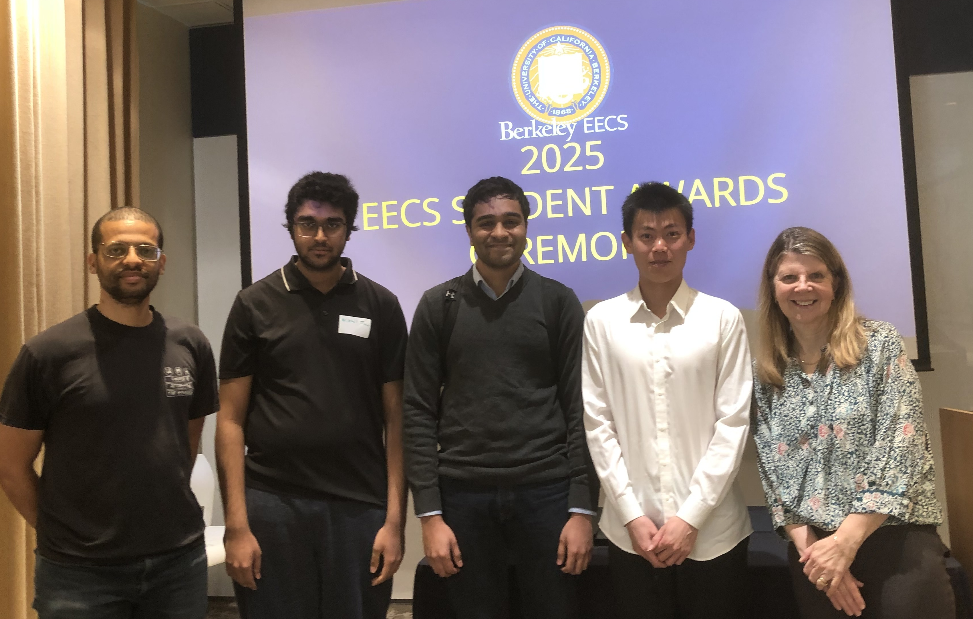 EECS Award Ceremony 2025: Congratulations Nikhil Jain and Sanjay Chintapally [Arthur M. Hopkin Award for 2024-25]