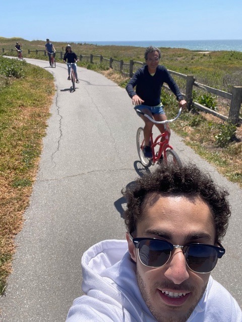 Biking excursion during the BWRC 2025 retreat