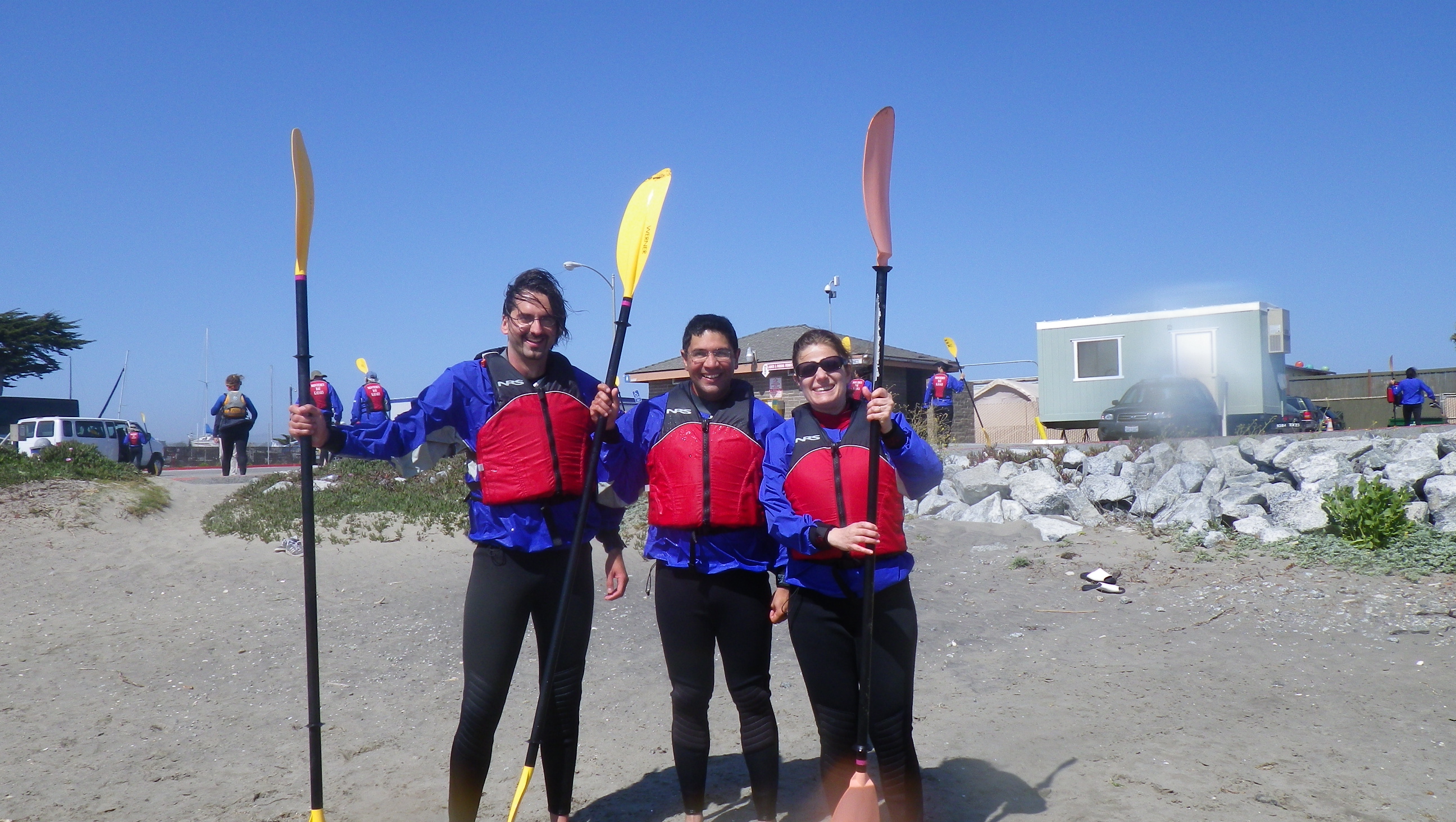 Kayaking at the BWRC Retreat