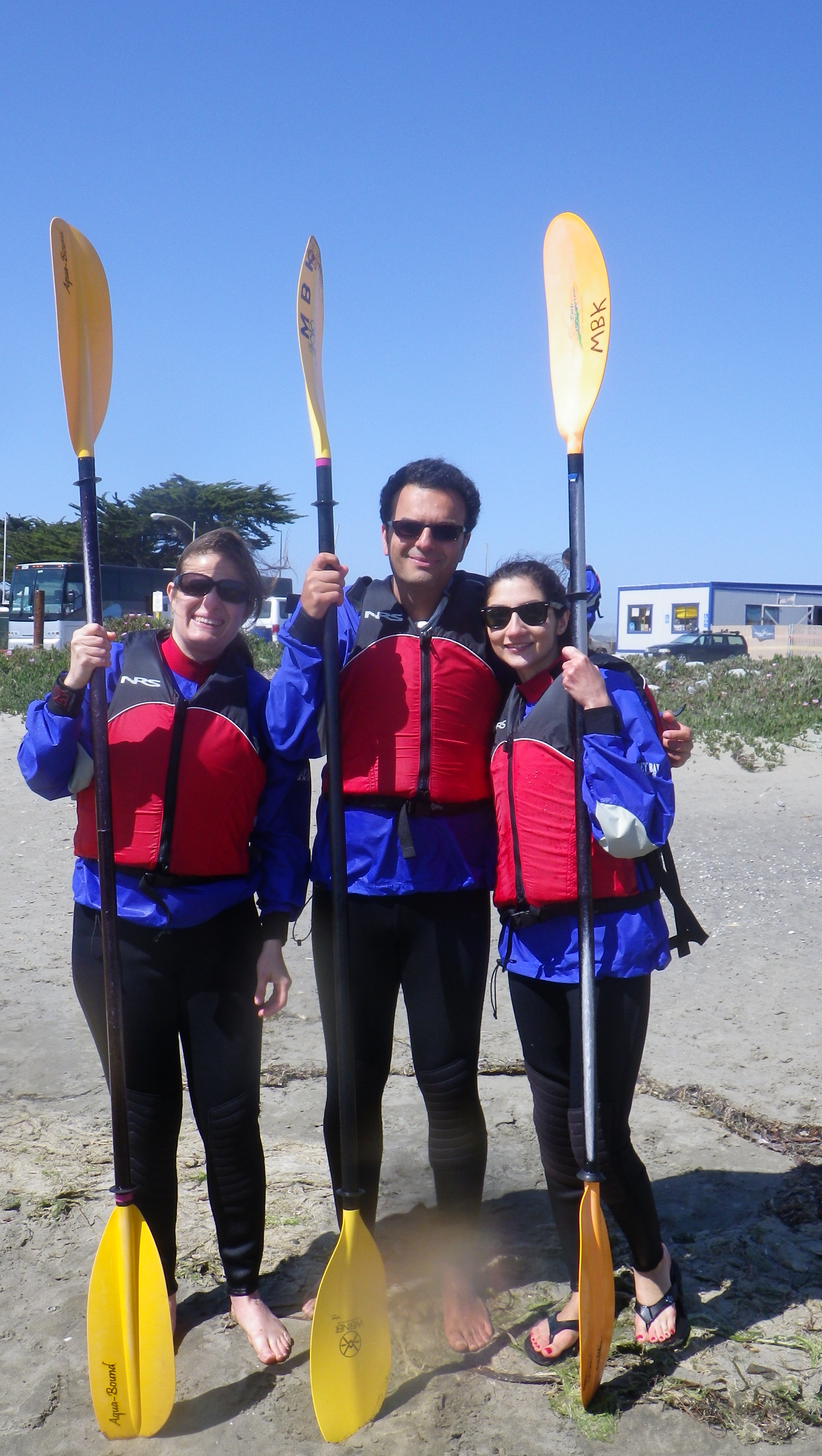 Kayaking with Maryam Tabesh