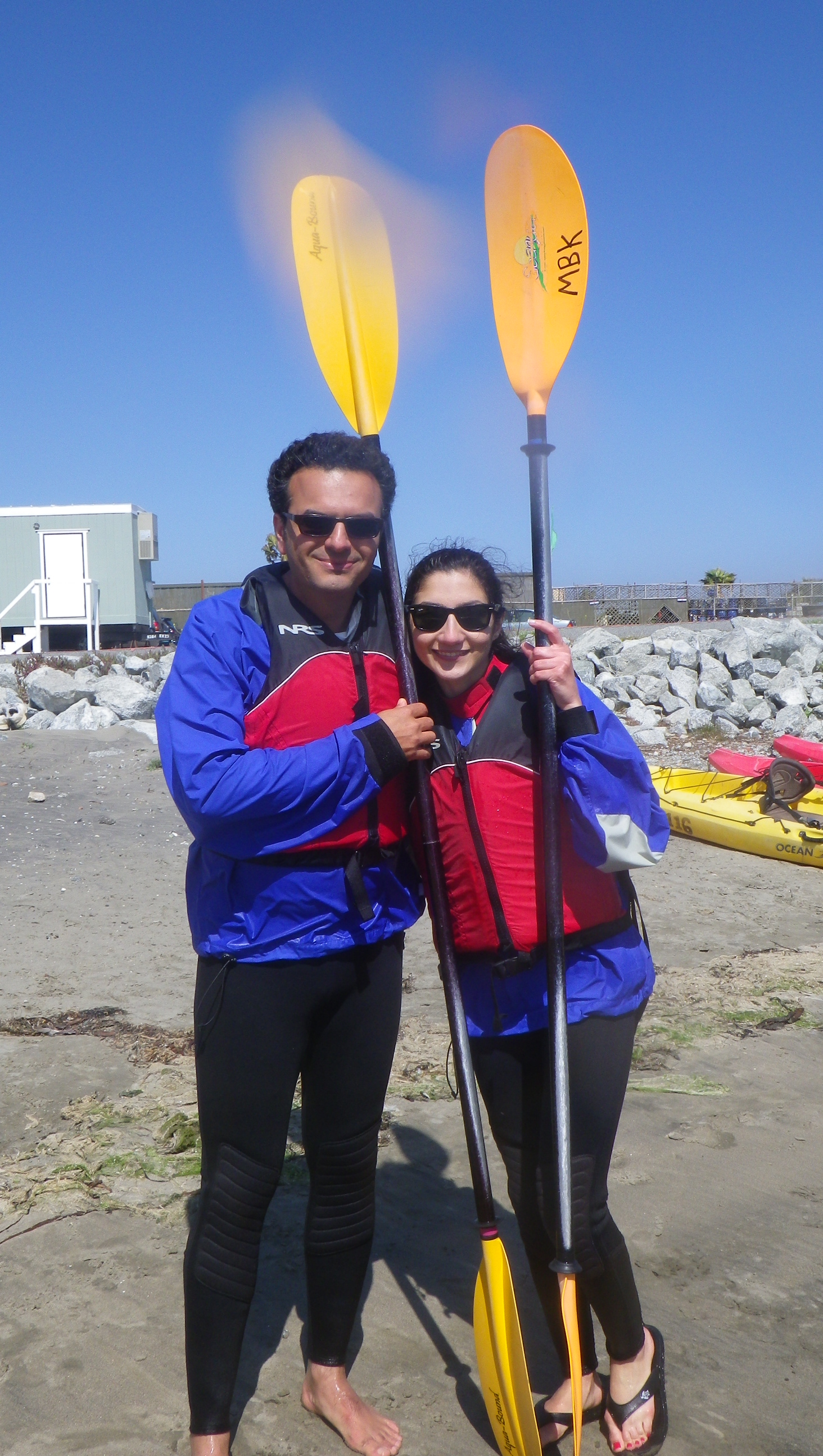 Kayaking with Maryam Tabesh / Ali Niknejad